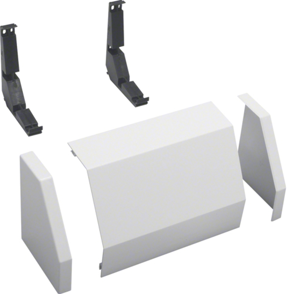 Hager FZ441 Kabelrangierkanal 1-feldig Wandmontage HxBxT195x300x155mm RAL9010