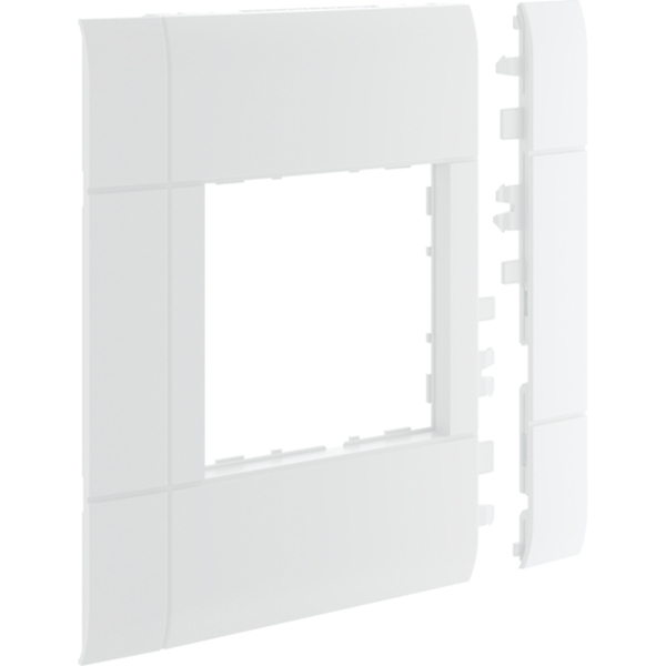 Hager GR1200A9016 Rahmenblende 55 modular BRH/A/S Oberteil 120 halogenfrei verkehrsweiß
