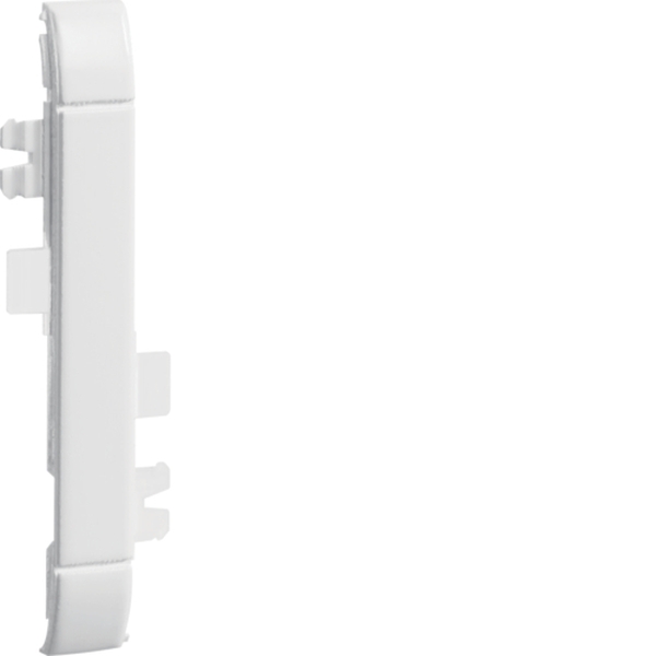 Hager GV0809010 Blendenzwischstück anreihbar aus ABS halogenfrei Oberteil 80mm reinweiß