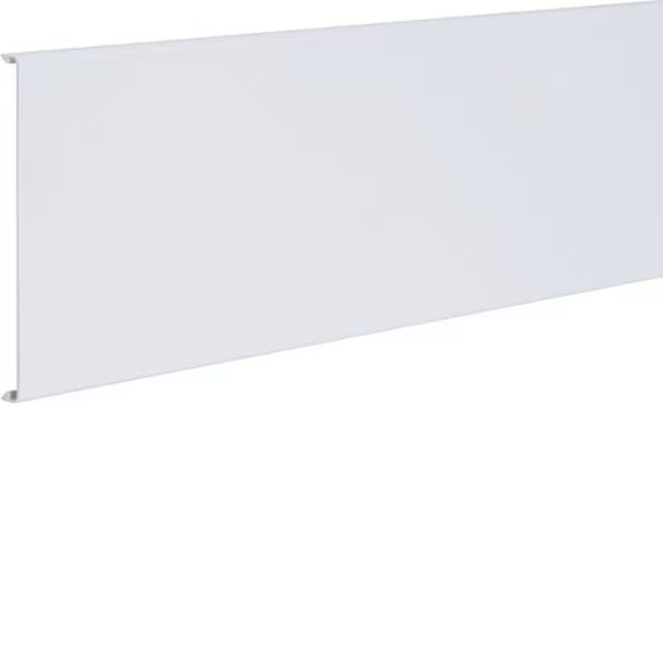 Hager LF11029010 Leitungsführungskanal-Oberteil aus PVC zu LF mit Oberteil 110mm reinweiß