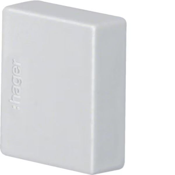 Hager LF2002067035 Endstück schnittkaschierend halogenfrei zu LF/LFH 20x 20mm lichtgrau