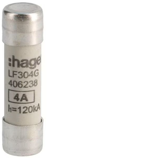 Hager LF304G Zylindersicherungen für industrielle Anwendungen 10x38mm gG 4A 500V AC 120kA