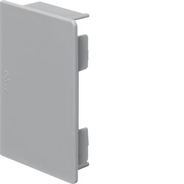 Hager LF6009067030 Endstück halogenfrei zu Leitungsführungskanal LF/LFF 60x90mm steingrau