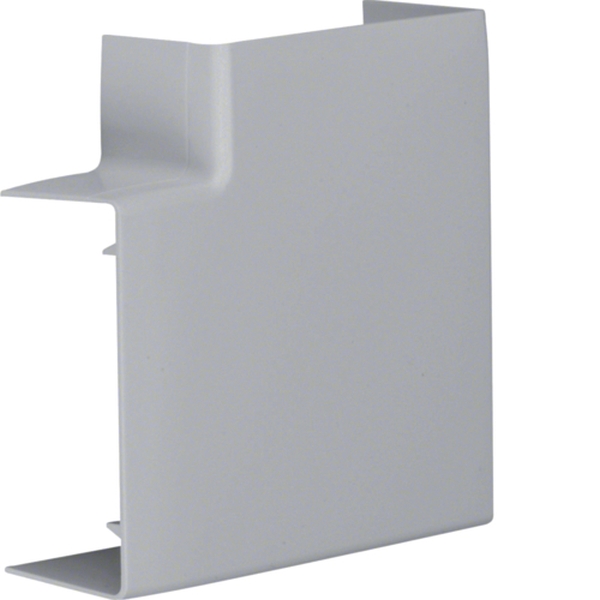 Hager LFF400957030 Flachwinkel schnittkaschierend aus PC/ABS halogenfrei zu LF 40x90mm steingrau
