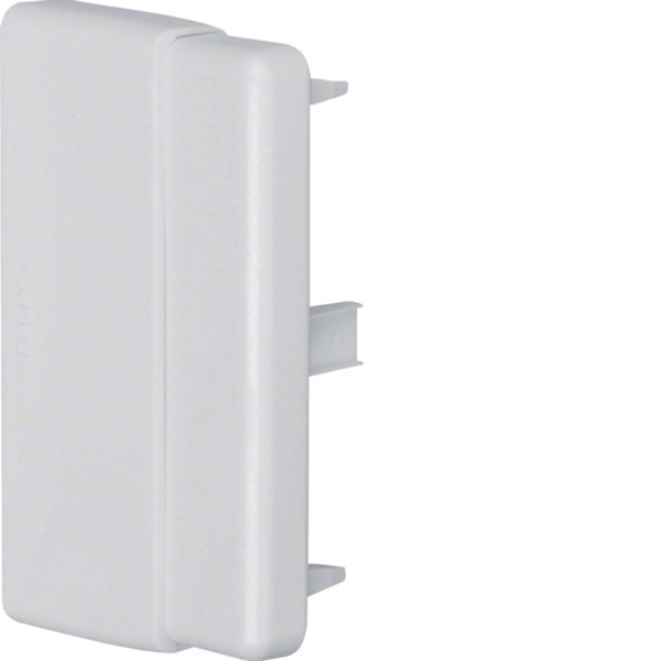 Hager LFF600967035 Endstück einstellbar schnittkaschierend halogenfrei zu LF/LFH 40,60x90mm lichtgrau