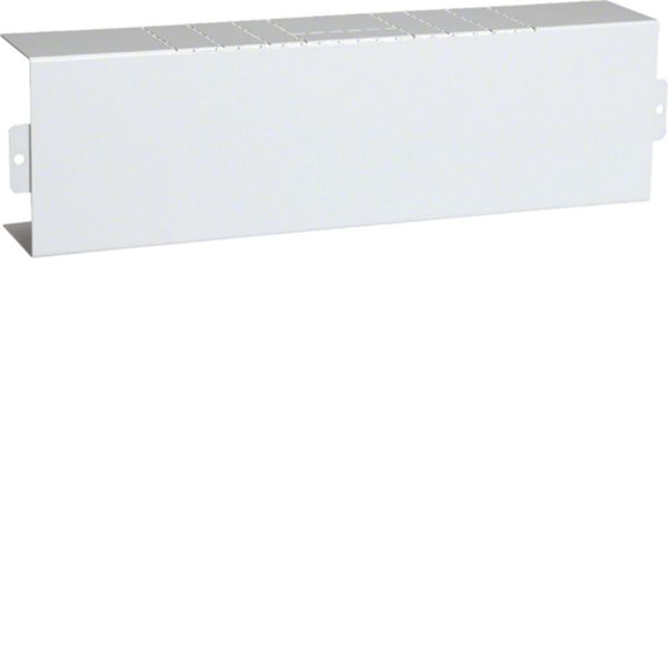Hager LFS6010089016 T-Stück schnittkaschierend aus Stahlblech zu LFS 60x100mm verkehrsweiß