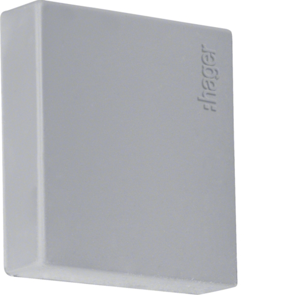 Hager M59537030 Endstück schnittkaschierend PVC zu Leitungsführungskanal LF 25x25mm steingrau