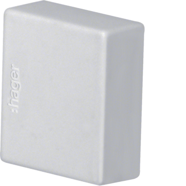 Hager M61137035 Endstück schnittkaschierend PVC zu Leitungsführungskanal LF 15x15mm lichtgrau 5 Stück