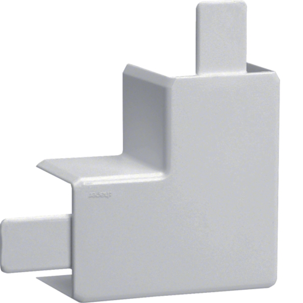 Hager M61457035 Flachwinkel schnittkaschierend PVC zu Leitungsführungskanal LF 20x35mm lichtgrau