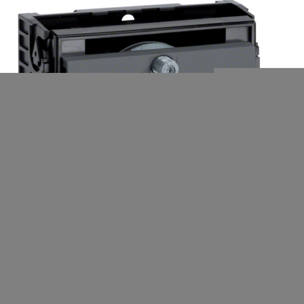 Hager SL200809489011 Geräteträger - Technikteil SAT Durchgangsdose SL 20x80 schwarz