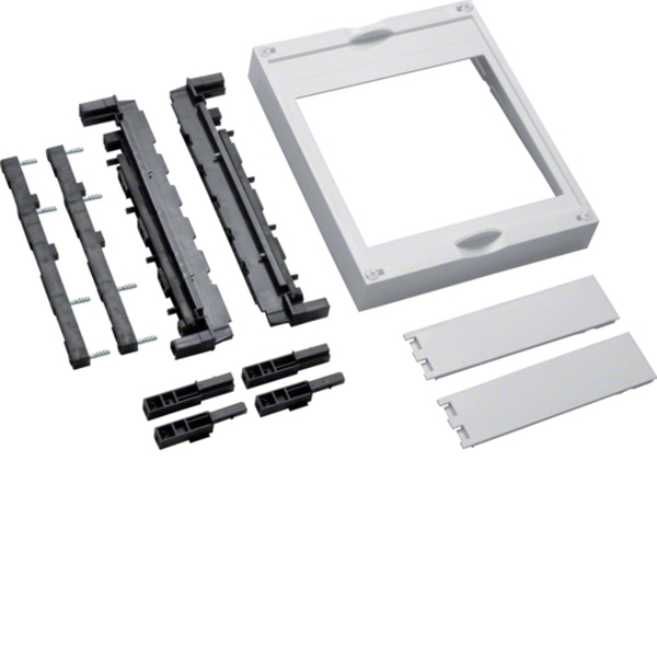 Hager UE21E2B Baustein univers N 300x250mm für 2 Trenner NH00 auf Sammelschienensystem 60mm