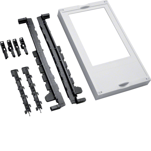 Hager UE31A1B Baustein univers N 450x250mm für 1 Trenner NH1 auf Sammelschienensystem 40mm