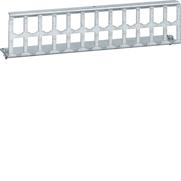 Hager UM00K4 Patchpanel für 24 Patchmodule RJ45