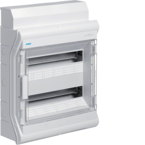 Hager VE218DN Kleinverteiler vector APV IP65 36PLE mit Rangierkanal