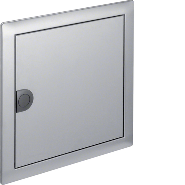 Hager VZ261N Blendrahmen Volta 1reihig mit Tür Edelstahl