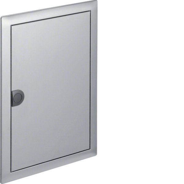 Hager VZ262N Blendrahmen Volta 2reihig mit Tür Edelstahl