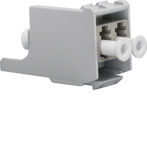 Hager VZ318LC LWL Modul E-Dat LC-Duplex-Buchse