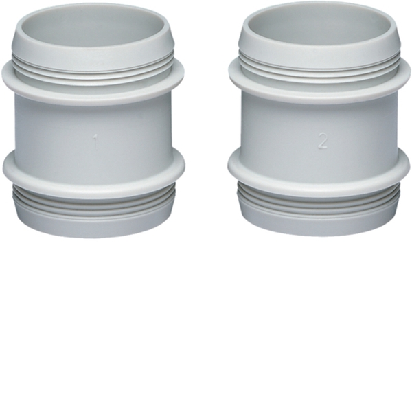 Hager VZ754 Verbindungstülle vector PG21 RAL7035 Set: 10 Stück