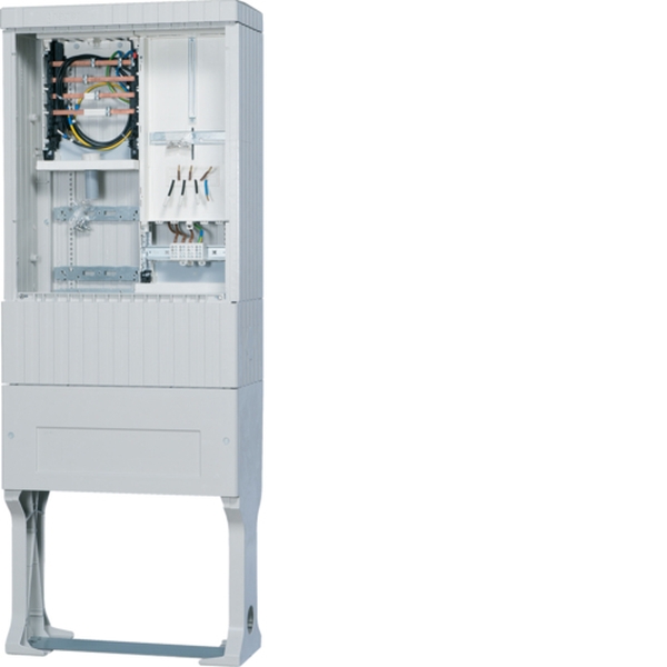 Hager ZAS155VD14 Zähleranschlusssäule 155 universZ 1 Zählerplatz 3-Punkt 4-polig VNB