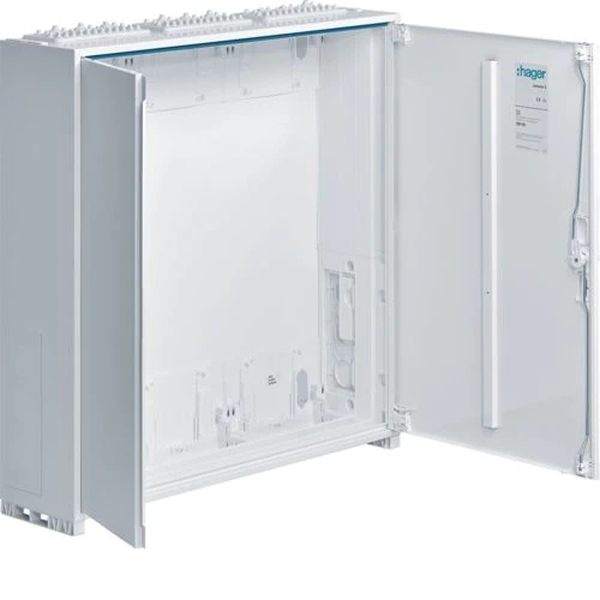 Hager ZB13S Zählerschrank universZ 800x800x205mm Schutzklasse II 180 Platzeinheiten