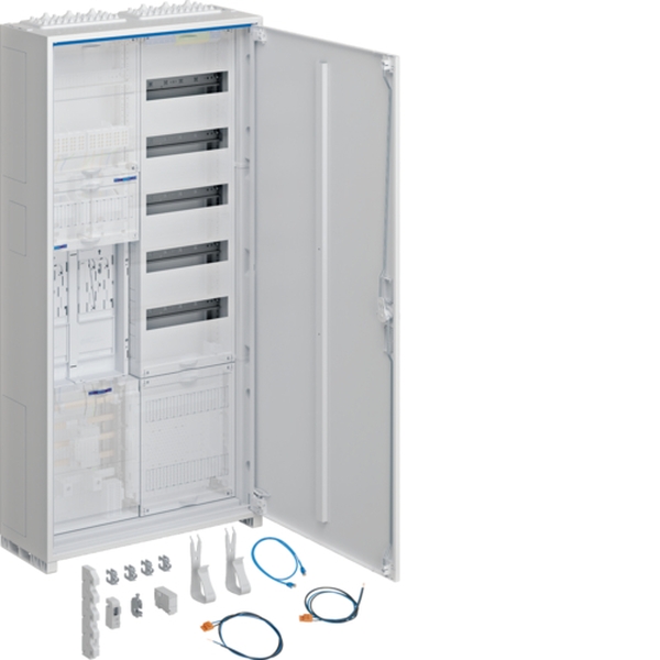 Hager ZB32SET25LS Komplettschrank universZ 2 Zählerplätze BKE-I OKK APZ VT5 1100mm 2-feldig ESA