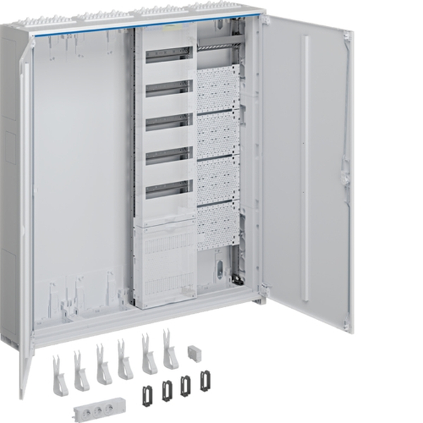 Hager ZB34NW1APZ2 Systemschrank Multimit universZ 1100x1050x205mm SKII IP44 VF-5rh/APZ 4 feldig