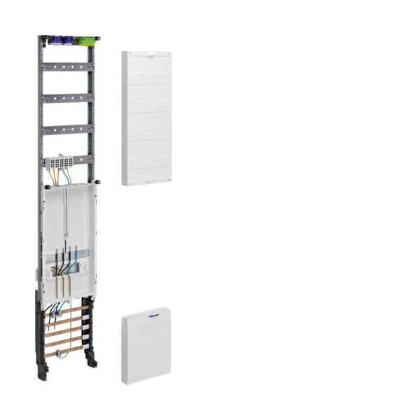 Hager ZH50D53S Komplettfeld universZ 1350mm 1 Zählerplatz VT-3rh 1-feldig 5-polig mit Verdrahtung 16mm²