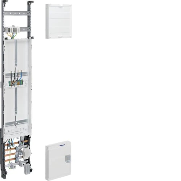 Hager ZH52U1N Komplettfeld universZ 1350mm 1 Zählerplatz/SG 1-feldig Ausführung Bayern