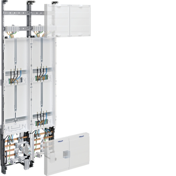 Hager ZK52U5N Komplettfeld universZ 1350mm 3 Zählerplätze/SG 2-feldig Ausführung Bayern