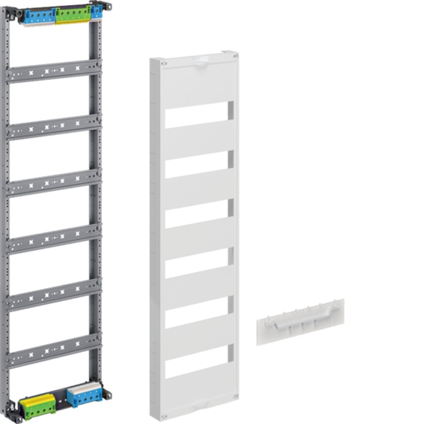 Hager ZU26KS Verteilerfeld universZ 900mm 6-reihig 1-feldig PE/N waagerecht