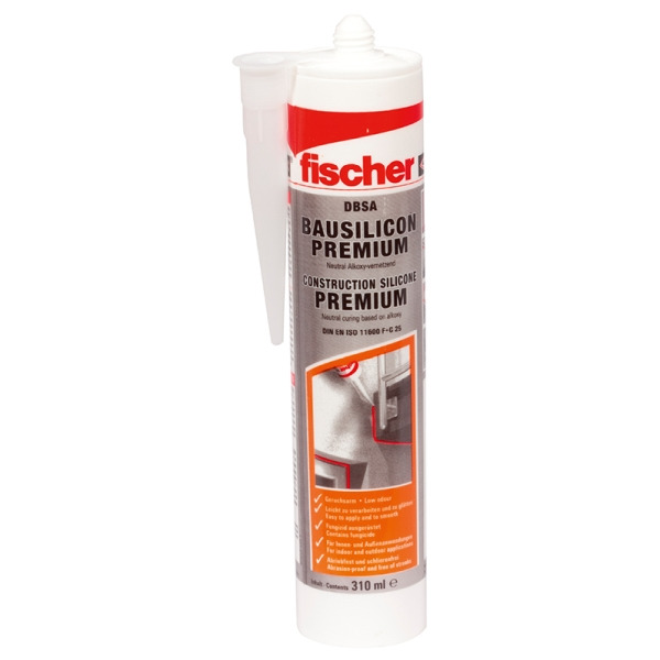 Fischer 053090 Neutralsilikon transparent 310ml