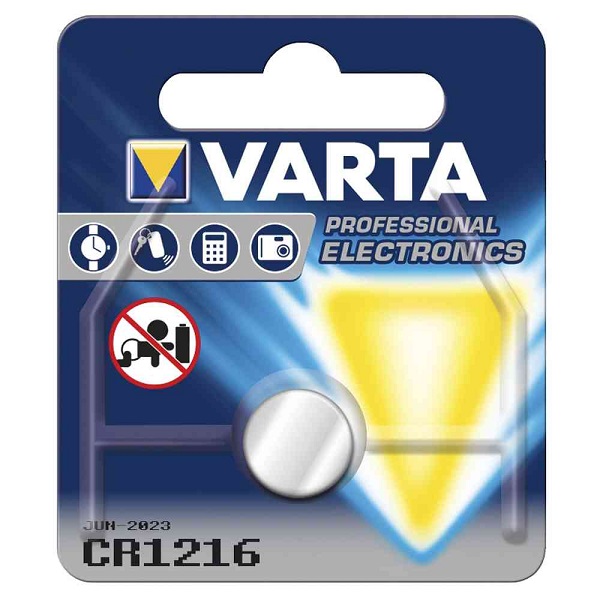 Varta CR1216 High Energy Knopfzelle Alkali 3V 10 Stück