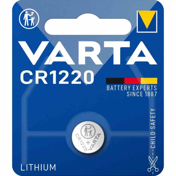 Varta CR1220 High Energy Knopfzelle Alkali 3V 10 Stück
