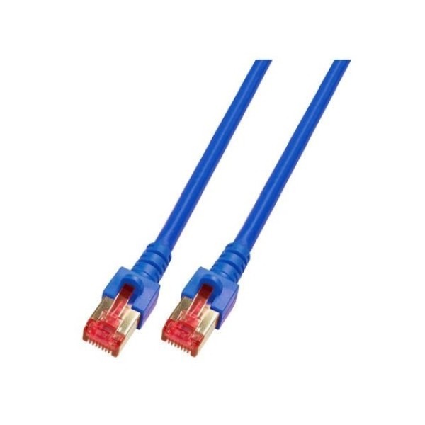 EFB MK6001.1,5BL Patchkabel Cat. 6 2x RJ45 Stecker blau 1,5 Meter