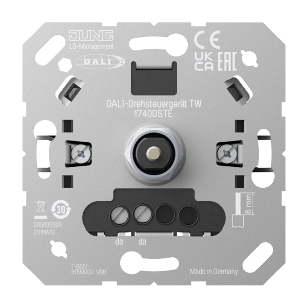 Jung 1740DSTE DALI-Drehsteuergerät TW