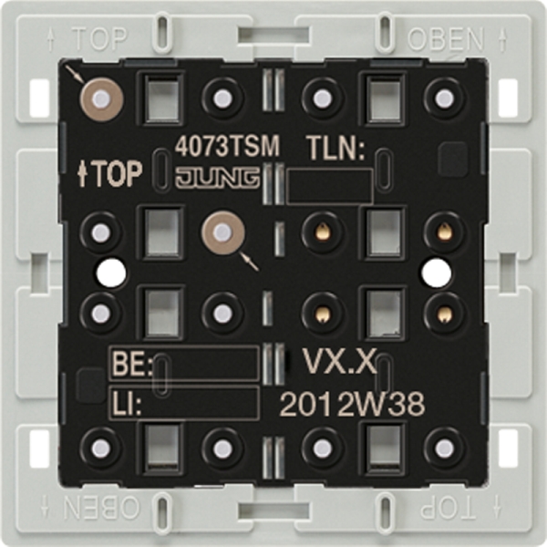 Jung 4073TSM KNX Tastsensor-Modul Standard 3-fach Standard F40