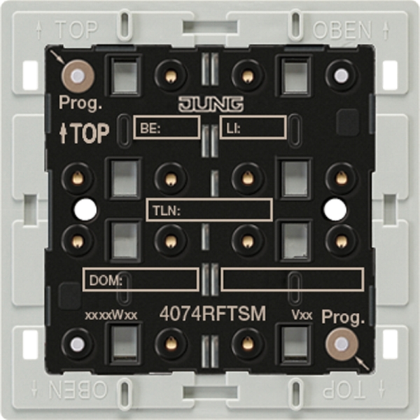 Jung 4074RFTSM KNX RF Funk-Wandsender-Modul 4-fach F40