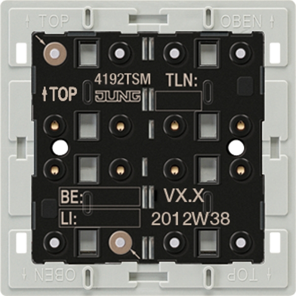 Jung 4192TSM KNX Tastsensor-Modul Universal 2-fach Universal F40