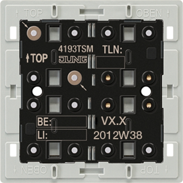 Jung 4193TSM KNX Tastsensor-Modul Universal 3-fach Universal F40