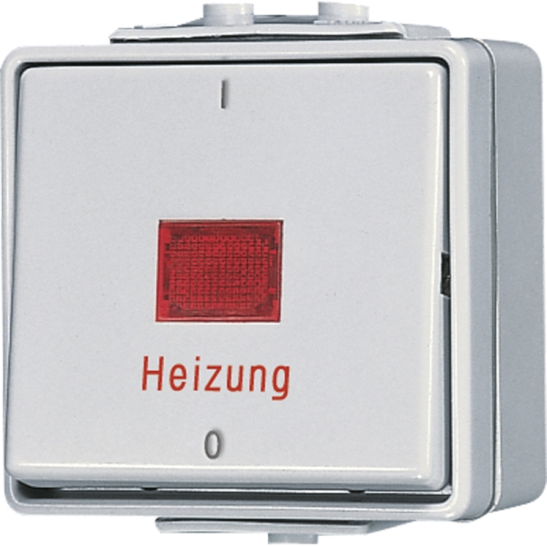 Jung 602HW Heizungsschalter Aus 2-polig 10AX 250V IP44 WG 600