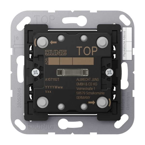 Jung A10711ST KNX Taster Standard 1-fach Serie AS/A