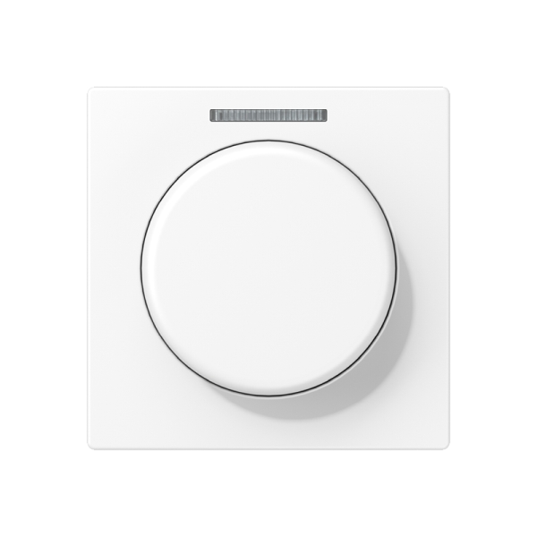 Jung A1540BFKO5WWM Abdeckung mit Lichtleiter für KNX Drehsensor Serie A schneeweiß matt