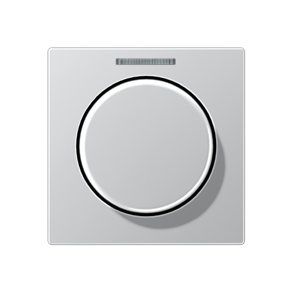 Jung A1540KO5AL Abdeckung mit Lichtleiter für KNX Drehsensor Serie A aluminium