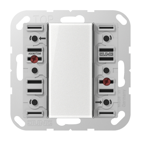 Jung A5093TSM KNX Tastsensor-Modul Universal Universal 3-fach F50 Serie AS/A