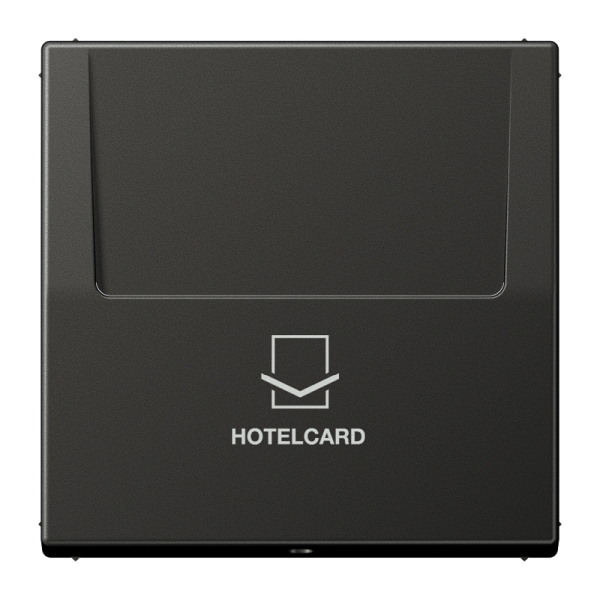 Jung AL2990CARDAN Hotelcard-Schalter (ohne Taster-Einsatz) Hotelcard Serie LS anthrazit