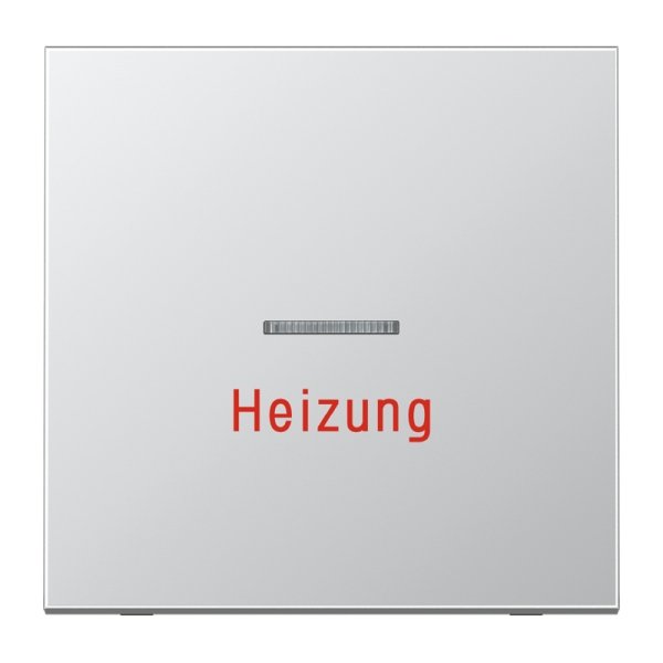 Jung AL2990H Wippe 1-fach mit Lichtleiter Heizung Serie LS Aluminium