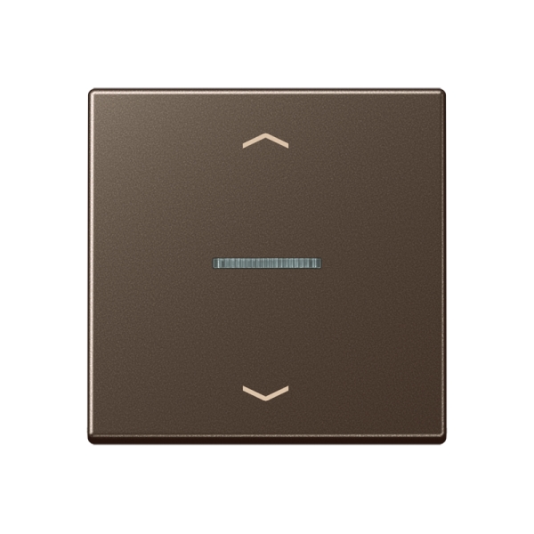 Jung BTA17101PMO JUNG HOME Taster 1-fach mit Pfeilsymbolen Serie A mokka