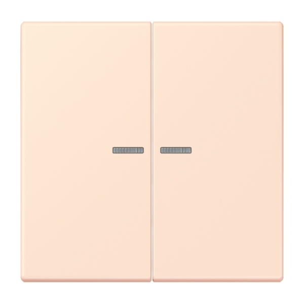 Jung BTLC17102226 JUNG HOME Taster 2-fach Serie LS orange pâle