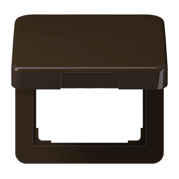 Jung CD590BFKLBR Klappdeckel mit Rückstellfeder Thermoplast Serie CD braun