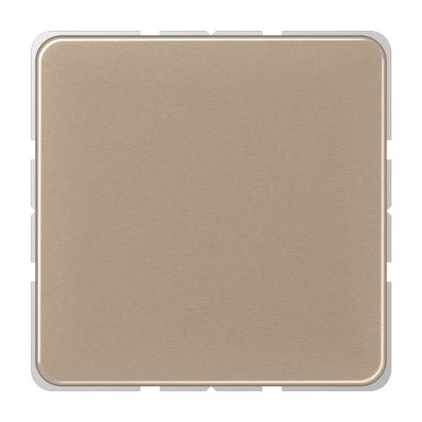 Jung CD594-0GB Blind-Abdeckung (gerastet) Aluminium eloxiert Serie CD gold-bronze